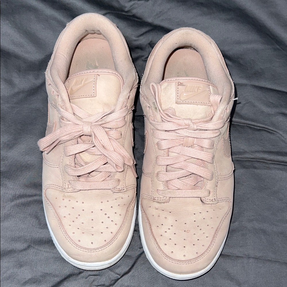 Nike Womens Beige Cream Dunks 8